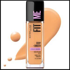 Maybelline Fit Me Dewy and Smooth Liquid Foundation SPF 18 240 Golden Beige